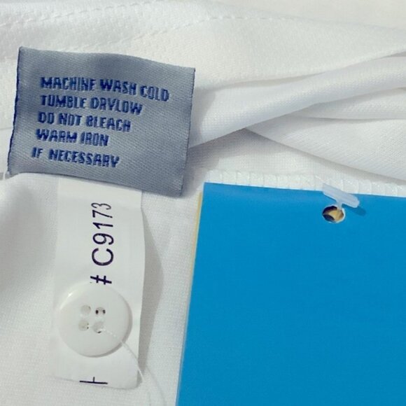 Reebok Ladies X-Treme PLAYDRY Polo Raglan Short Sleeve Button Up Plus 2XL White - Picture 5 of 10